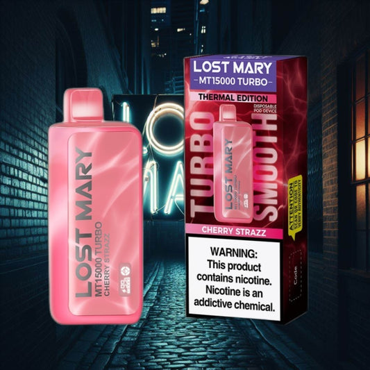 LOST MARY TURBO THERMAL - CHERRY STRAZZ - 15K PUFFS